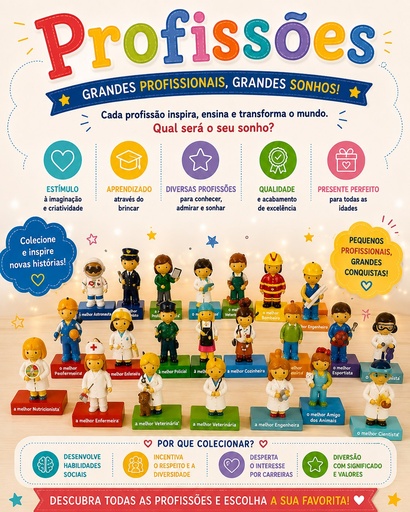 Coleção Profissões — Figura